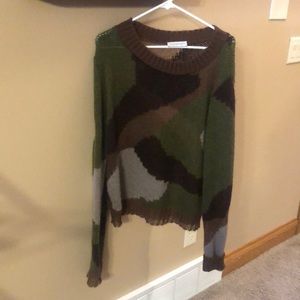 Camo Sweater